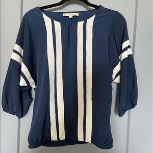 The Loft | Blue Dress Top